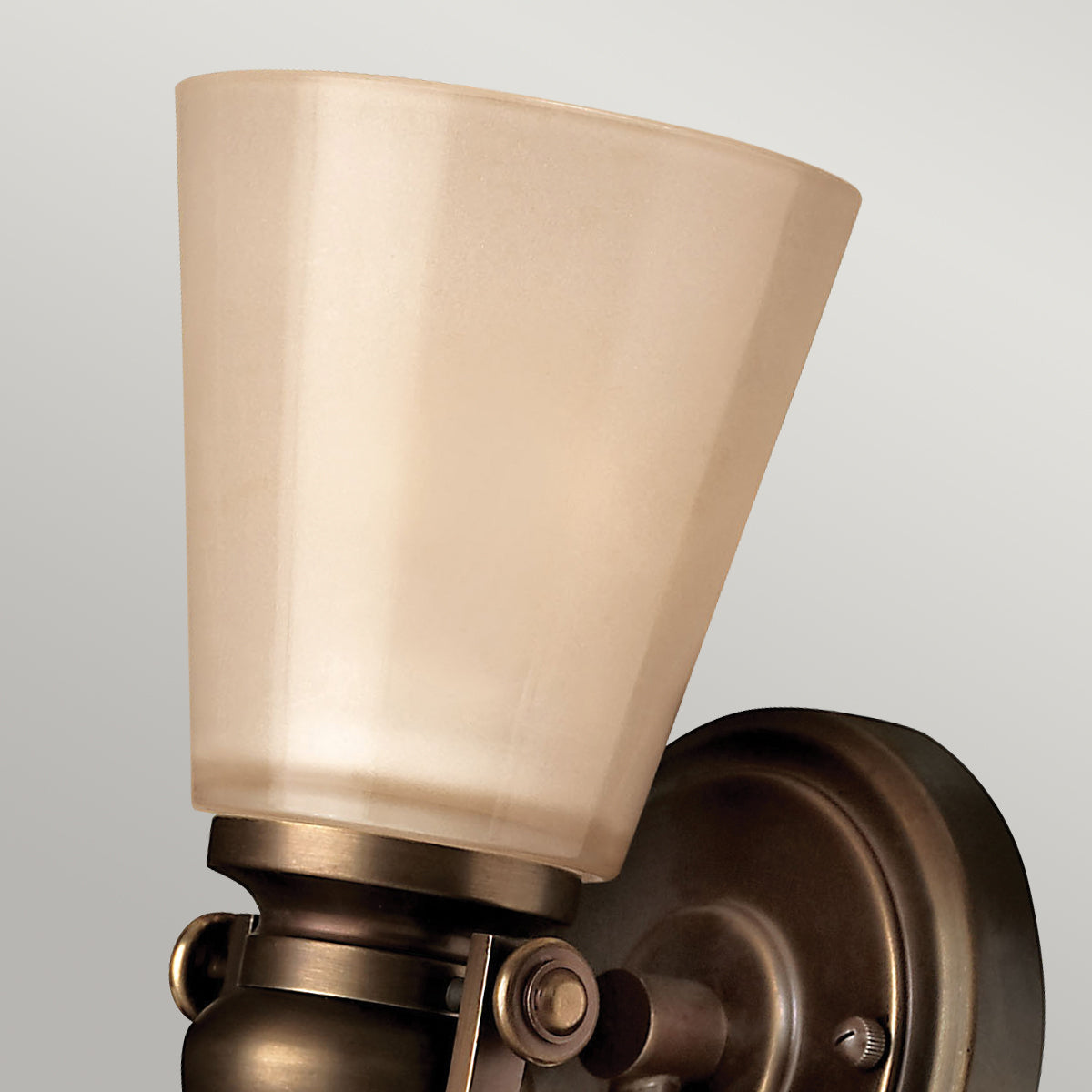 Mayflower 1-Light Wall Sconce (Olde Bronze Finish)