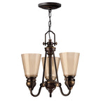 Mayflower 3-Light Chandelier (Olde Bronze Finish)