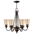 Mayflower 6-Light Chandelier (Olde Bronze Finish)