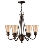 Mayflower 6-Light Chandelier (Olde Bronze Finish)