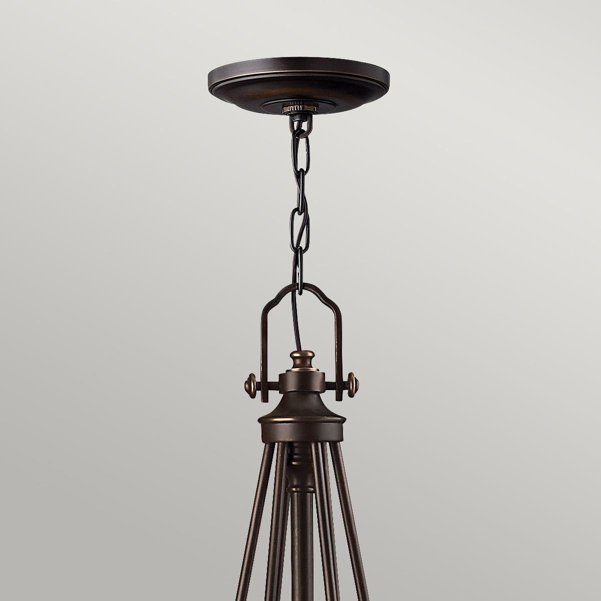Mayflower 6-Light Chandelier (Olde Bronze Finish)