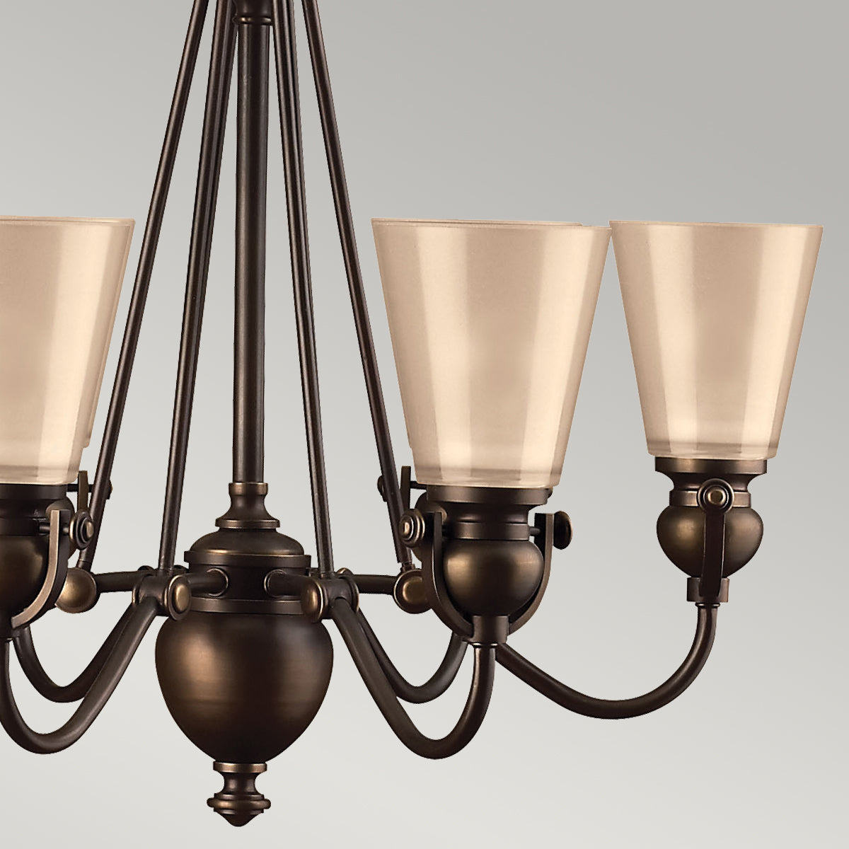 Mayflower 6-Light Chandelier (Olde Bronze Finish)