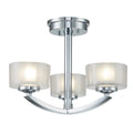 Meridian 3 Light Semi-Flush 1