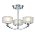 Meridian 3 Light Semi-Flush 1