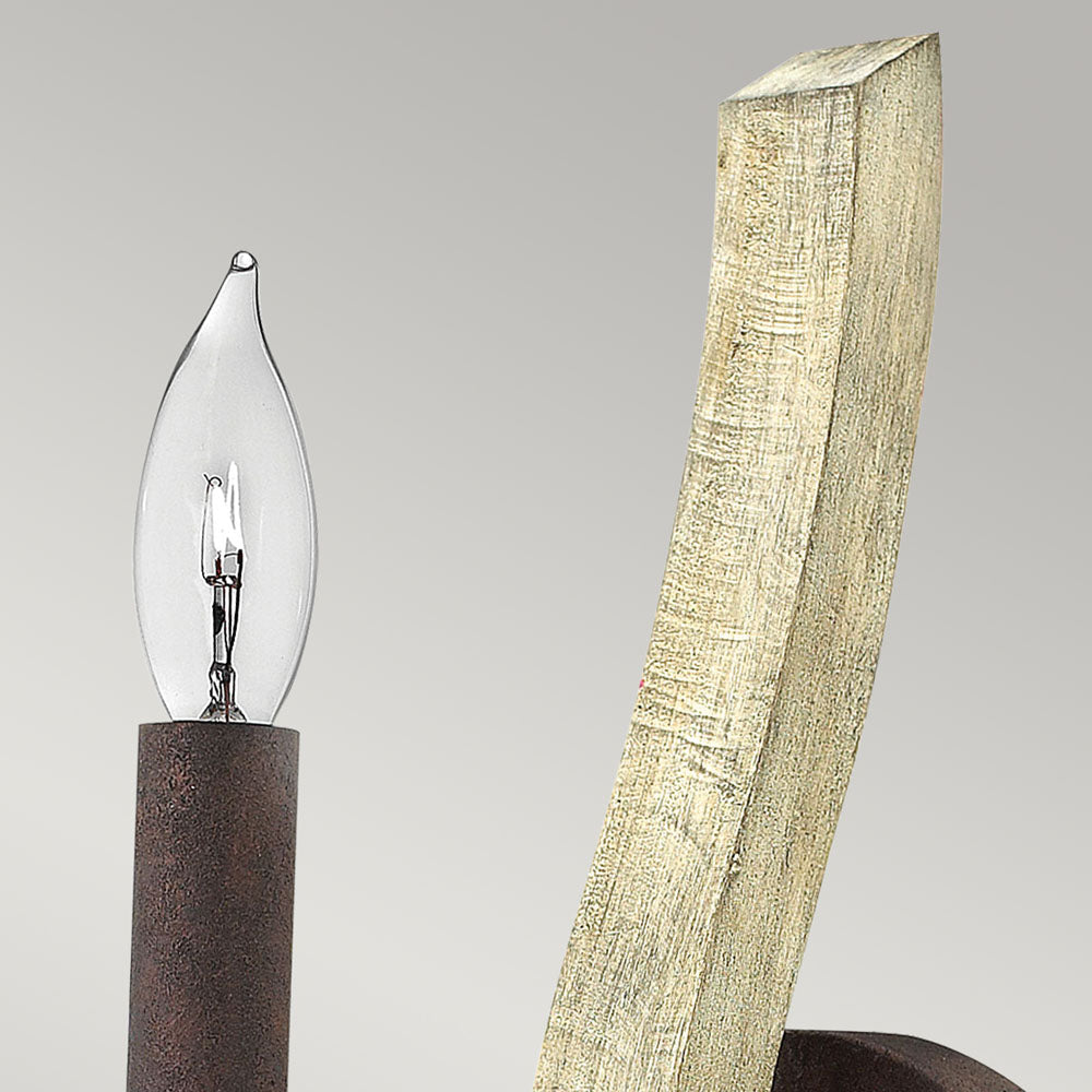 Middlefield 1-Light Wall Sconce (Rustic Chic Design)
