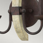 Middlefield 2-Light Wall Sconce (Rustic Chic Design)