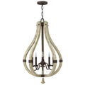 Middlefield 5-Light Chandelier (Rustic Chic Design)