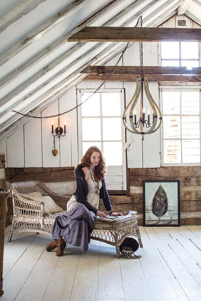 Middlefield 5-Light Chandelier (Rustic Chic Design)