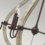 Middlefield 6-Light Chandelier (Rustic Chic Design)