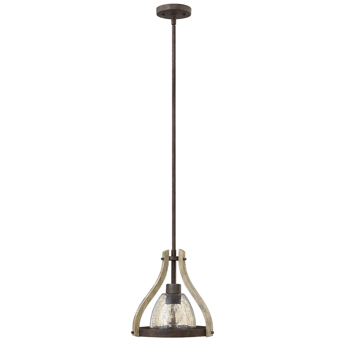 Middlefield 1-Light Mini Pendant (Rustic Chic Design)