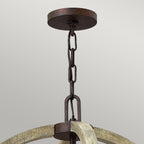 Middlefield 4-Light Chandelier (Rustic Chic Design)