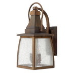 Montauk 2-Light Small Wall Sconce (Solid Brass)