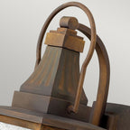 Montauk 2-Light Small Wall Sconce (Solid Brass)