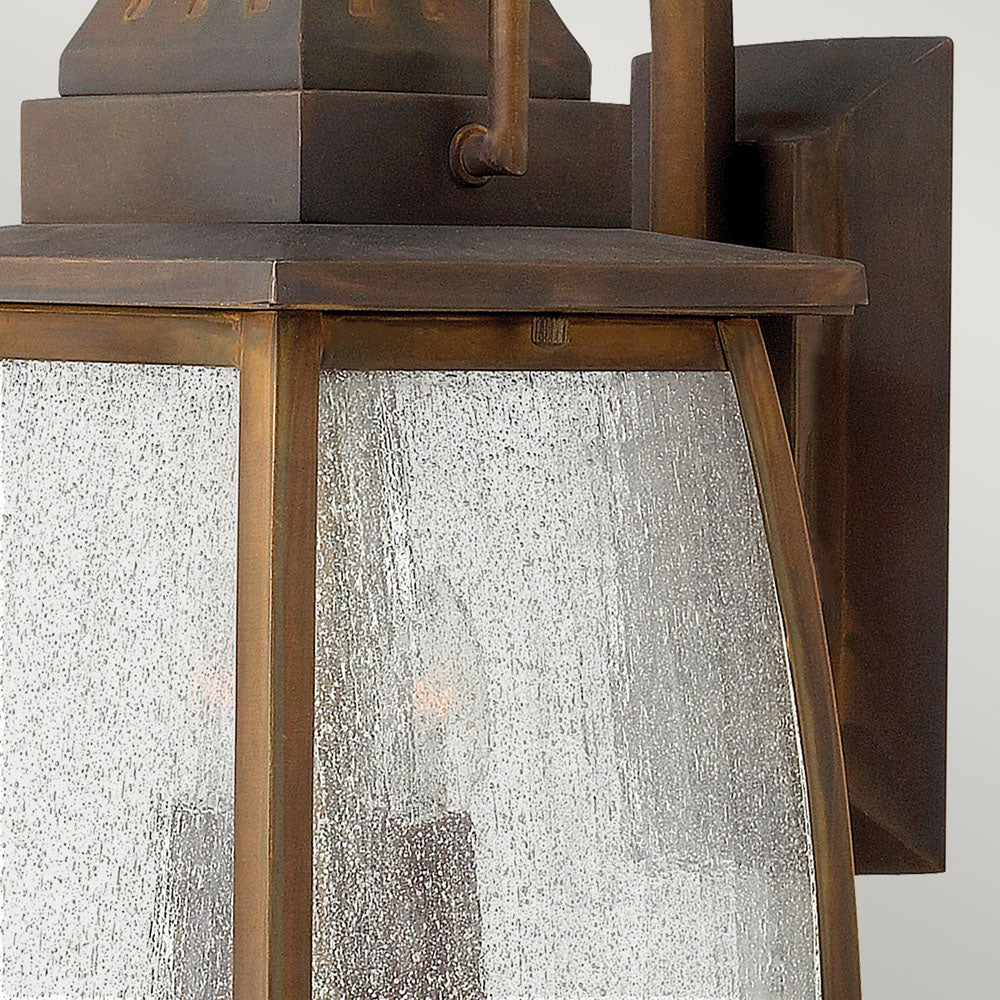 Montauk 2-Light Small Wall Sconce (Solid Brass)