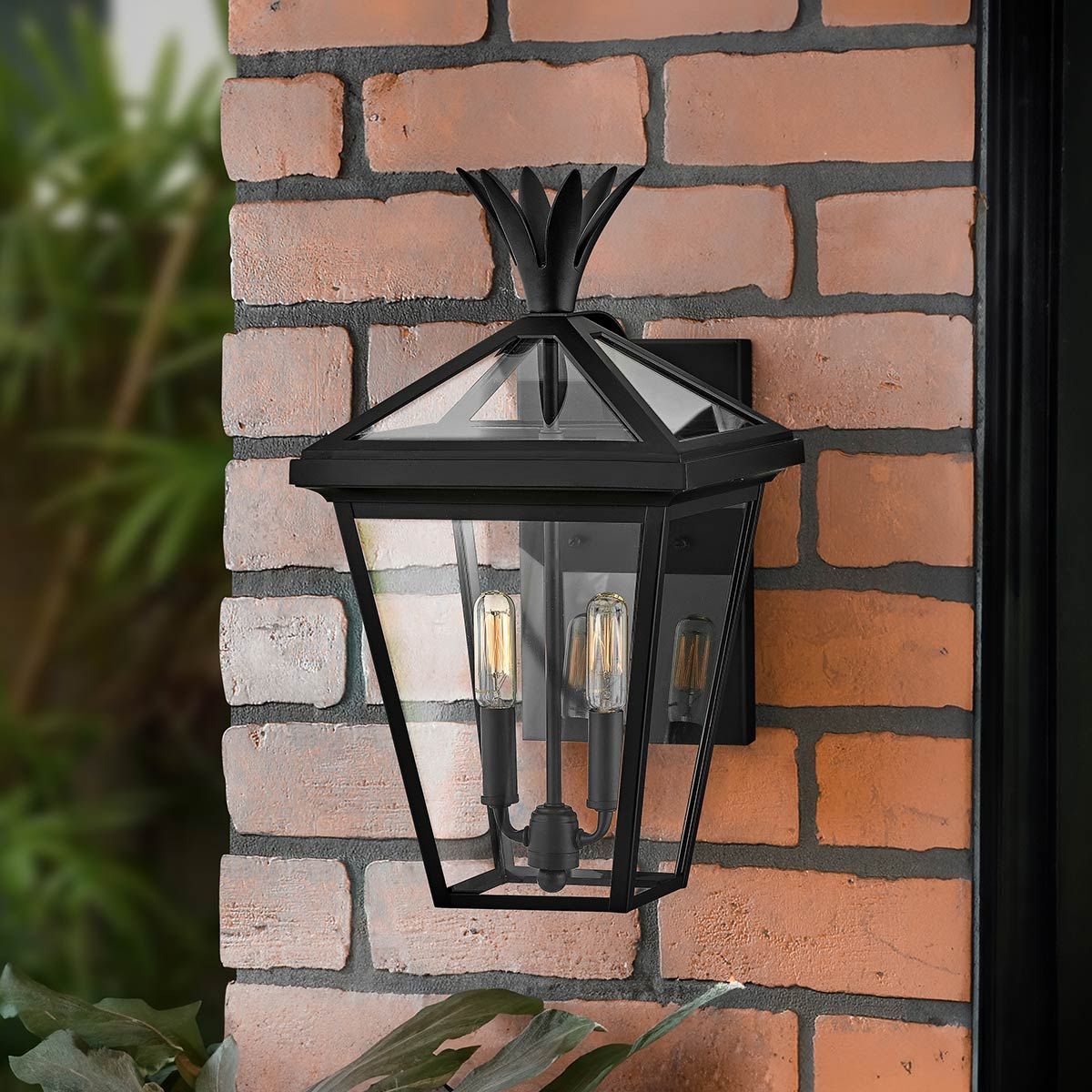 Palma 2lt Medium Wall Lantern