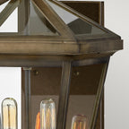 Palma 2lt Medium Wall Lantern 1