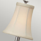 Plantation 1-Light Wall Sconce (Polished Antique Nickel Finish)