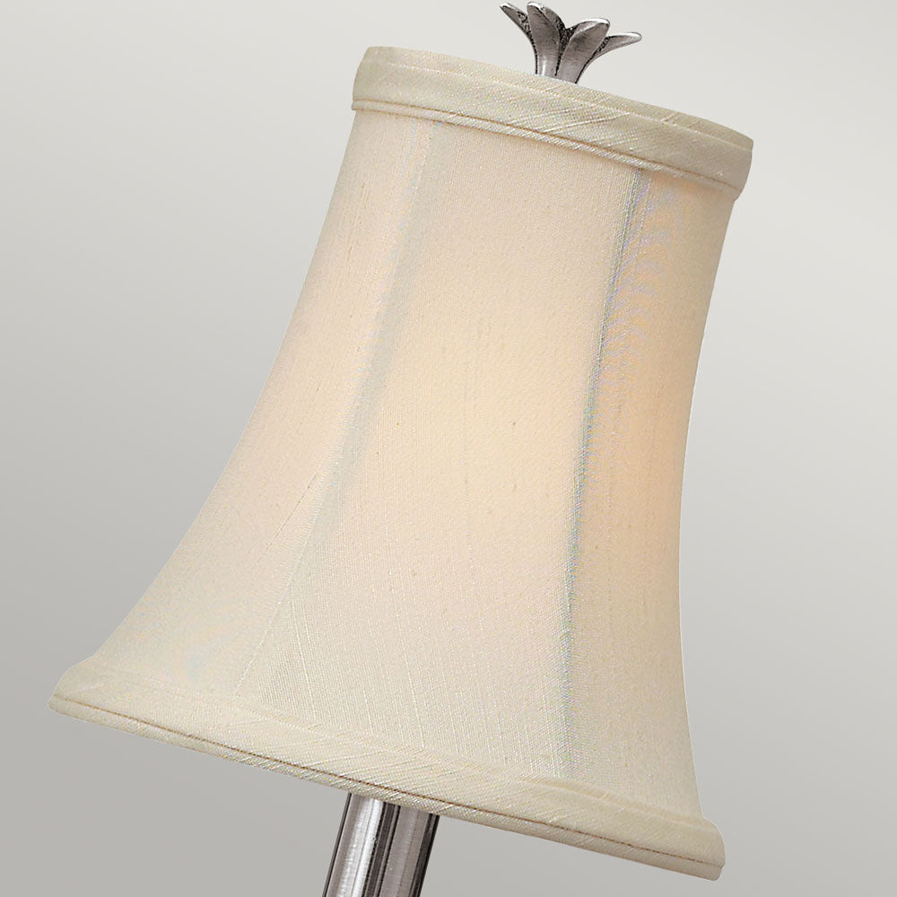 Plantation 1-Light Wall Sconce (Polished Antique Nickel Finish)