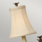 Plantation 1-Light Wall Sconce (Pearl Bronze Finish)
