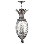 Plantation 4-Light Pendant Light (Polished Antique Nickel Finish)