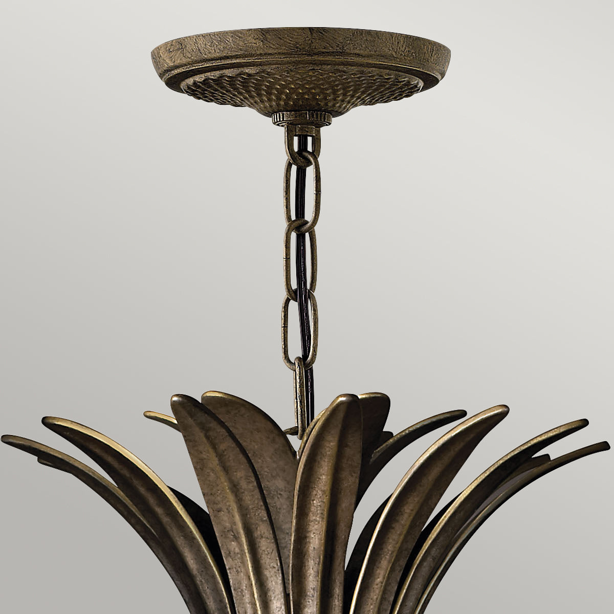 Plantation 4-Light Pendant Light (Pearl Bronze Finish)
