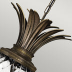 Plantation 4-Light Pendant Light (Pearl Bronze Finish)