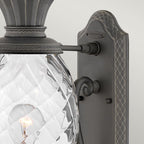 Plantation 1lt Medium Wall Lantern 1