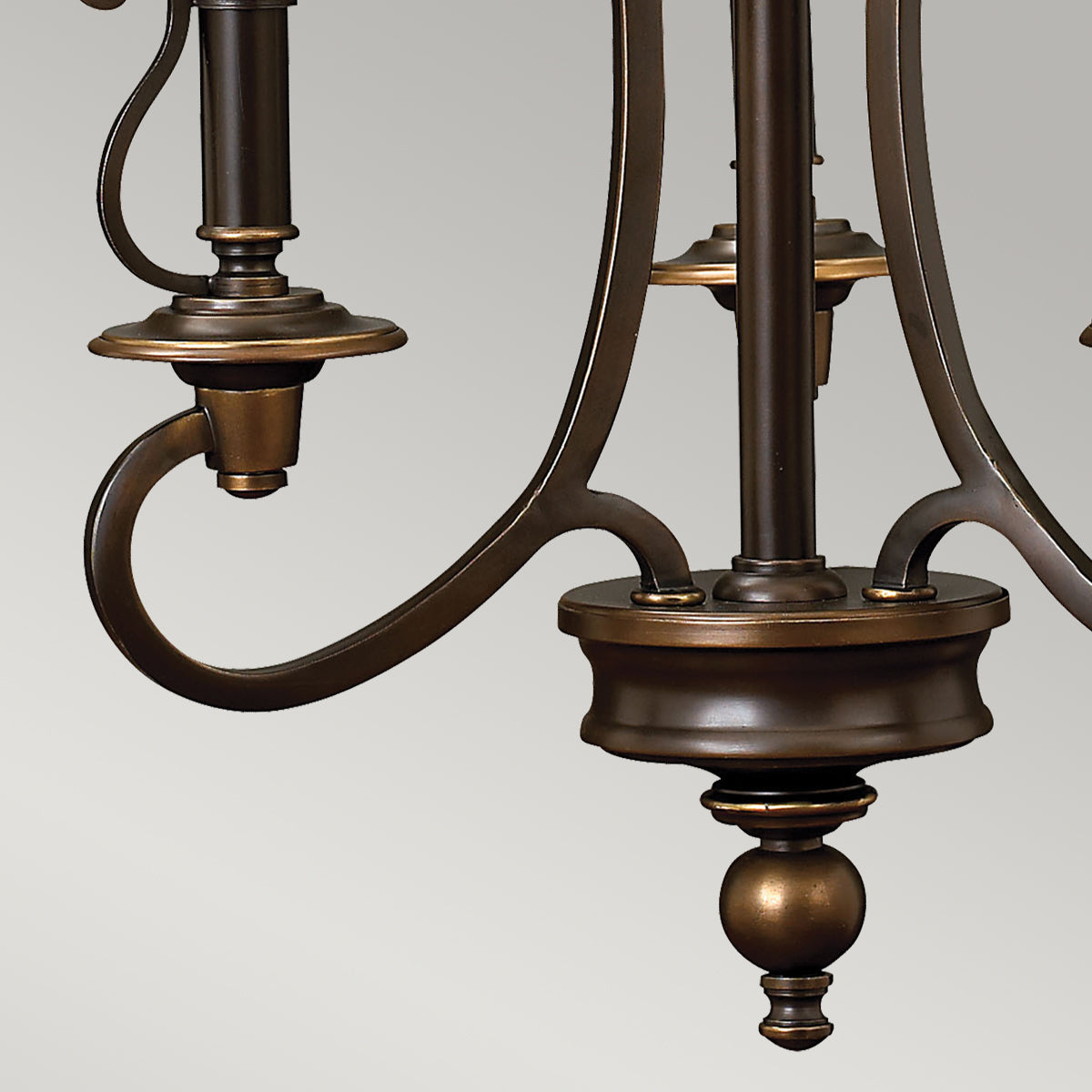 Plymouth 3-Light Chandelier (Old Bronze Finish)