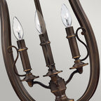 Plymouth 4-Light Pendant Light (Old Bronze Finish)