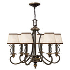 Plymouth 6-Light Chandelier (Old Bronze Finish)