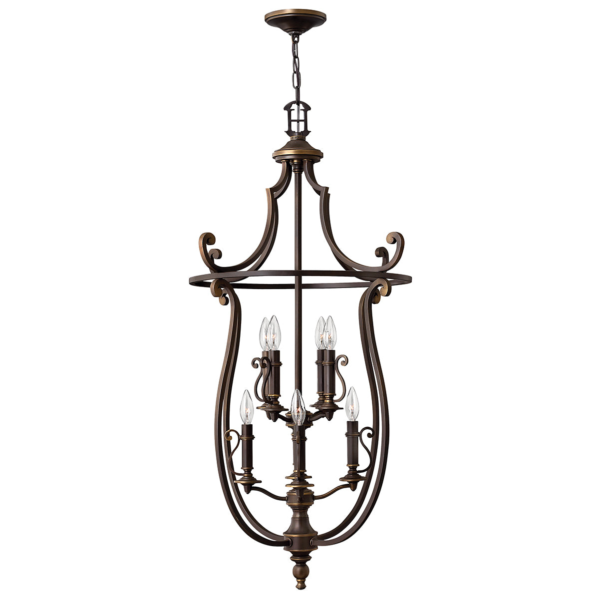 Plymouth 8-Light Pendant Light (Old Bronze Finish)