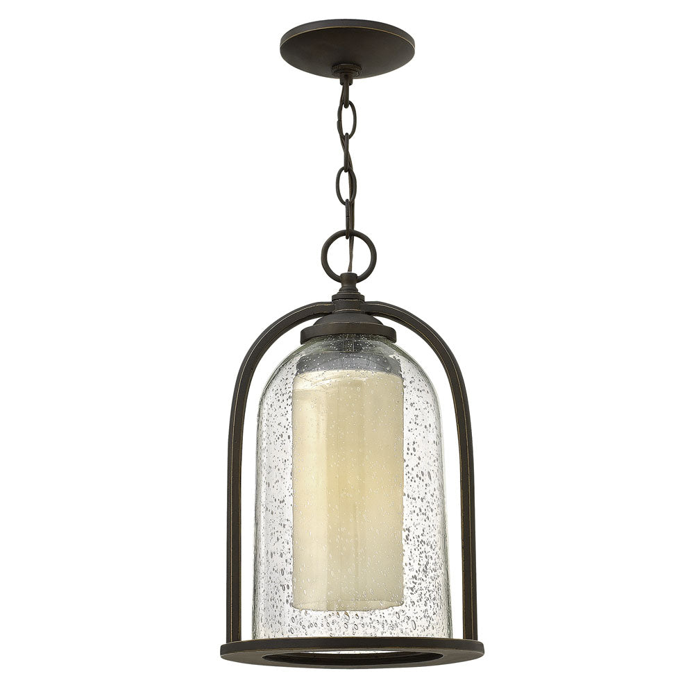 Quincy 1-Light Hanging Lantern (Traditional Bell Design)