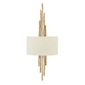 Spyre 2-Light Wall Sconce (Champagne Gold Finish)