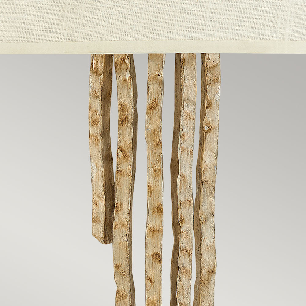 Spyre 2-Light Wall Sconce (Champagne Gold Finish)
