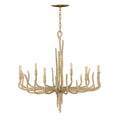 Spyre 6-Light Chandelier (Champagne Gold Finish)
