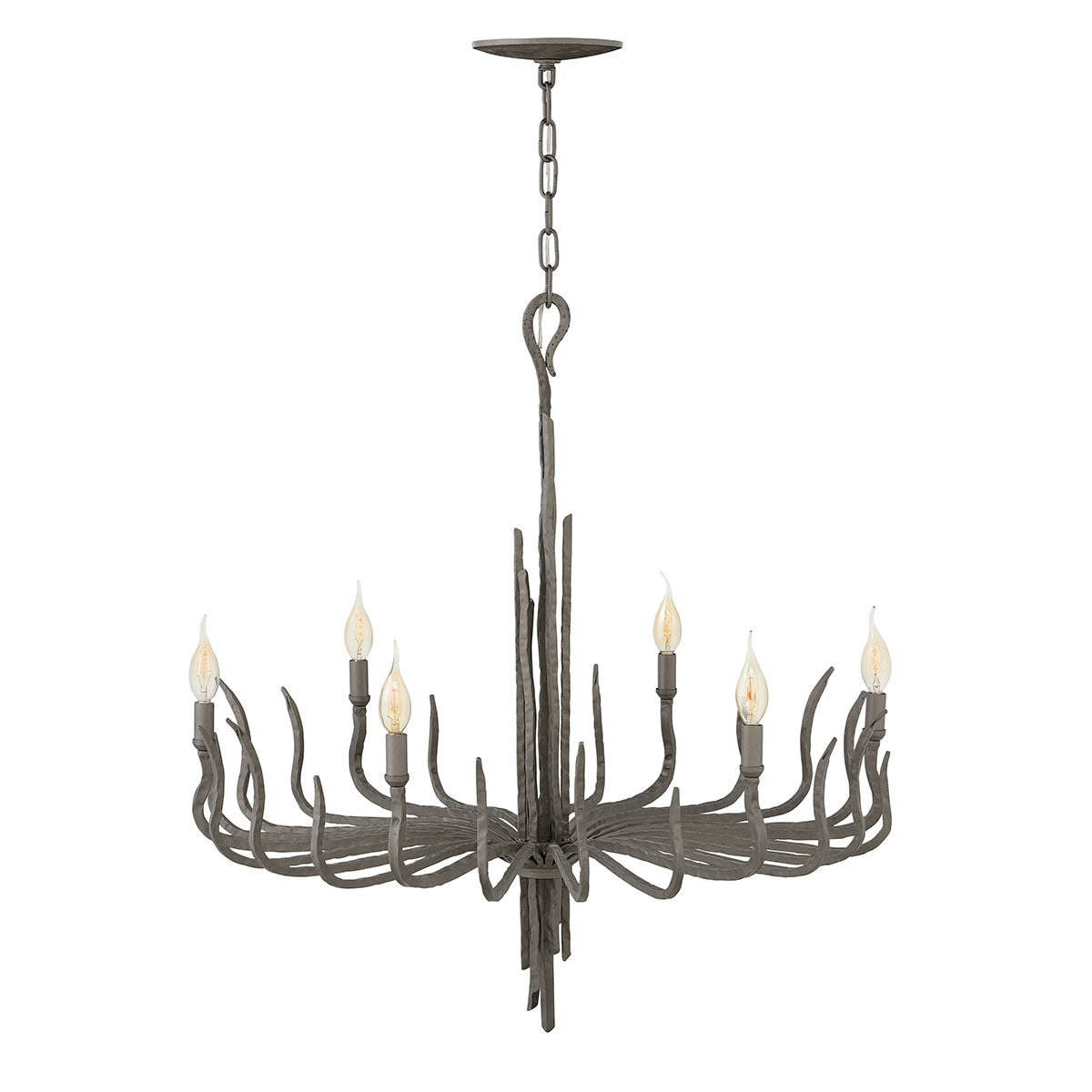 Spyre 6-Light Chandelier (Metallic Matte Bronze Finish)