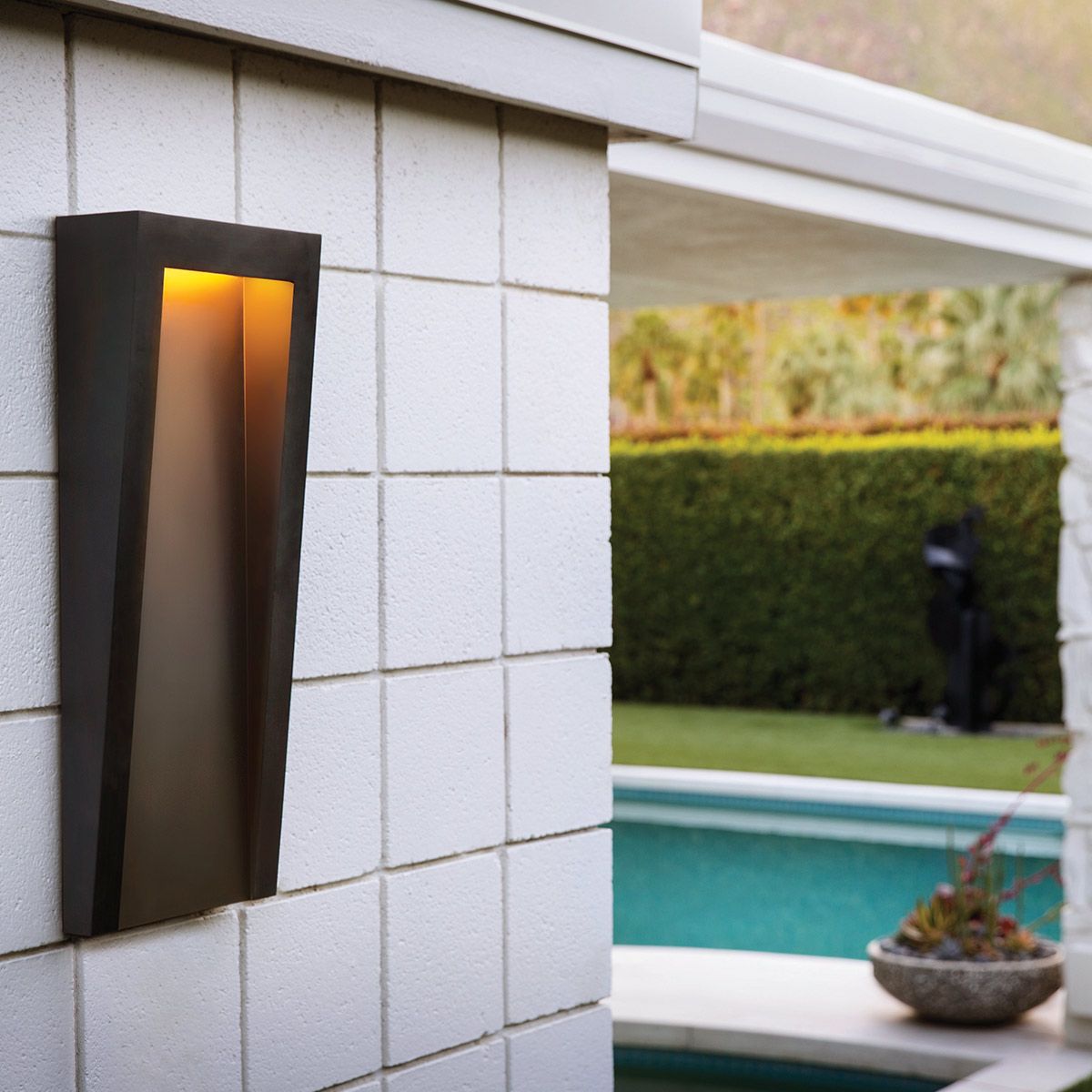 Taper LED Wall Lantern