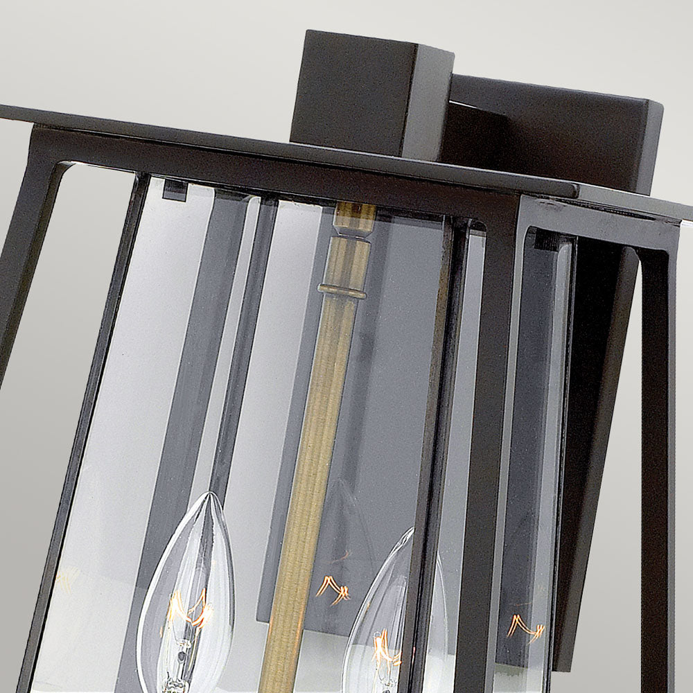 Walker 2-Light Large Wall Lantern (Two-Tone Buckeye Bronze & Heritage Brass)
