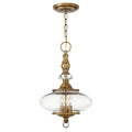 Wexley 3-Light Pendant Light (Clear Glass & Crystal Accents)