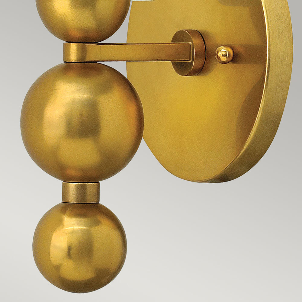 Zelda 1-Light Wall Sconce (Vintage Brass, Mid-Century Modern)