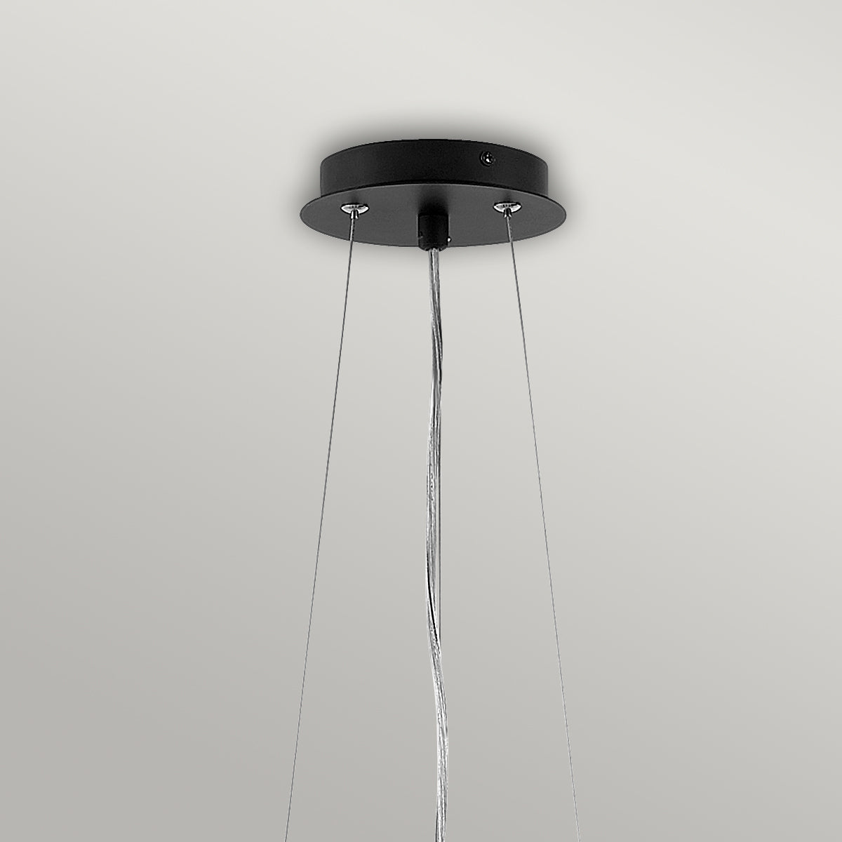 Zuma 6-Light Pendant (Satin Black & Jeweler's Chain)
