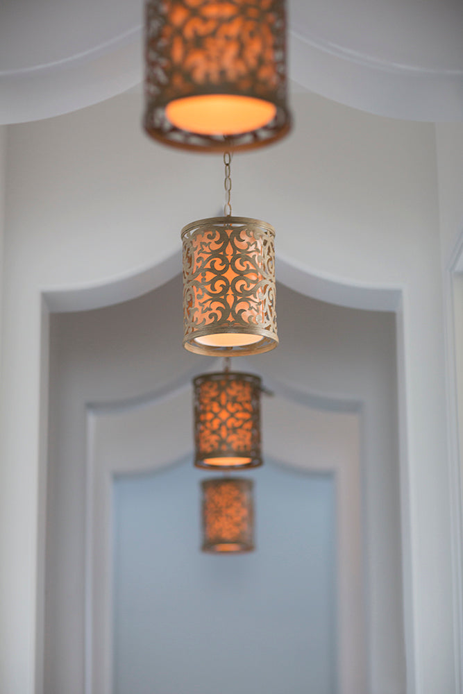 Carabel Mini Pendant (Brushed Champagne)