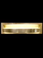 Eternity Satin Brass LED Wall Light