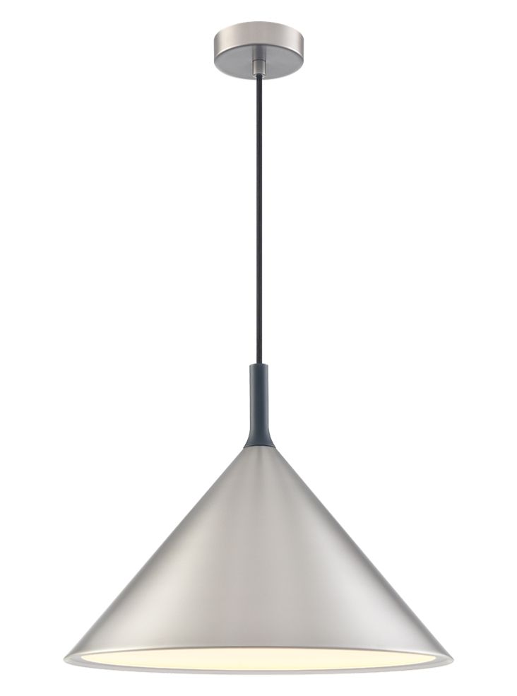 Joy Pendant 400mm satin nickel