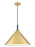 Joy Pendant 400mm satin brass