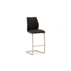 Ethan Bar Chair Satin Steel - Colour Options