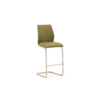 Ethan Bar Chair Satin Steel - Colour Options