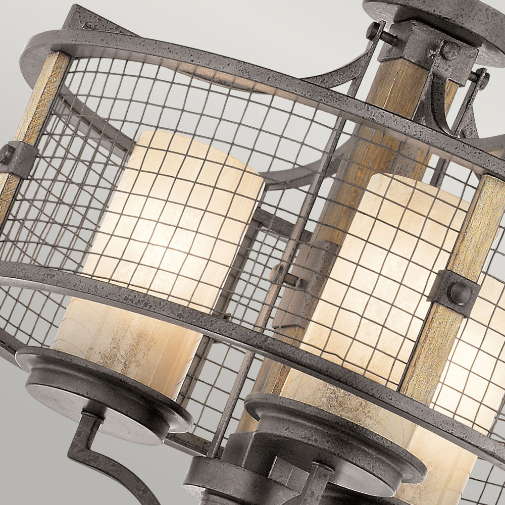 Ahrendale 3 Light Duo-Mount Chandelier