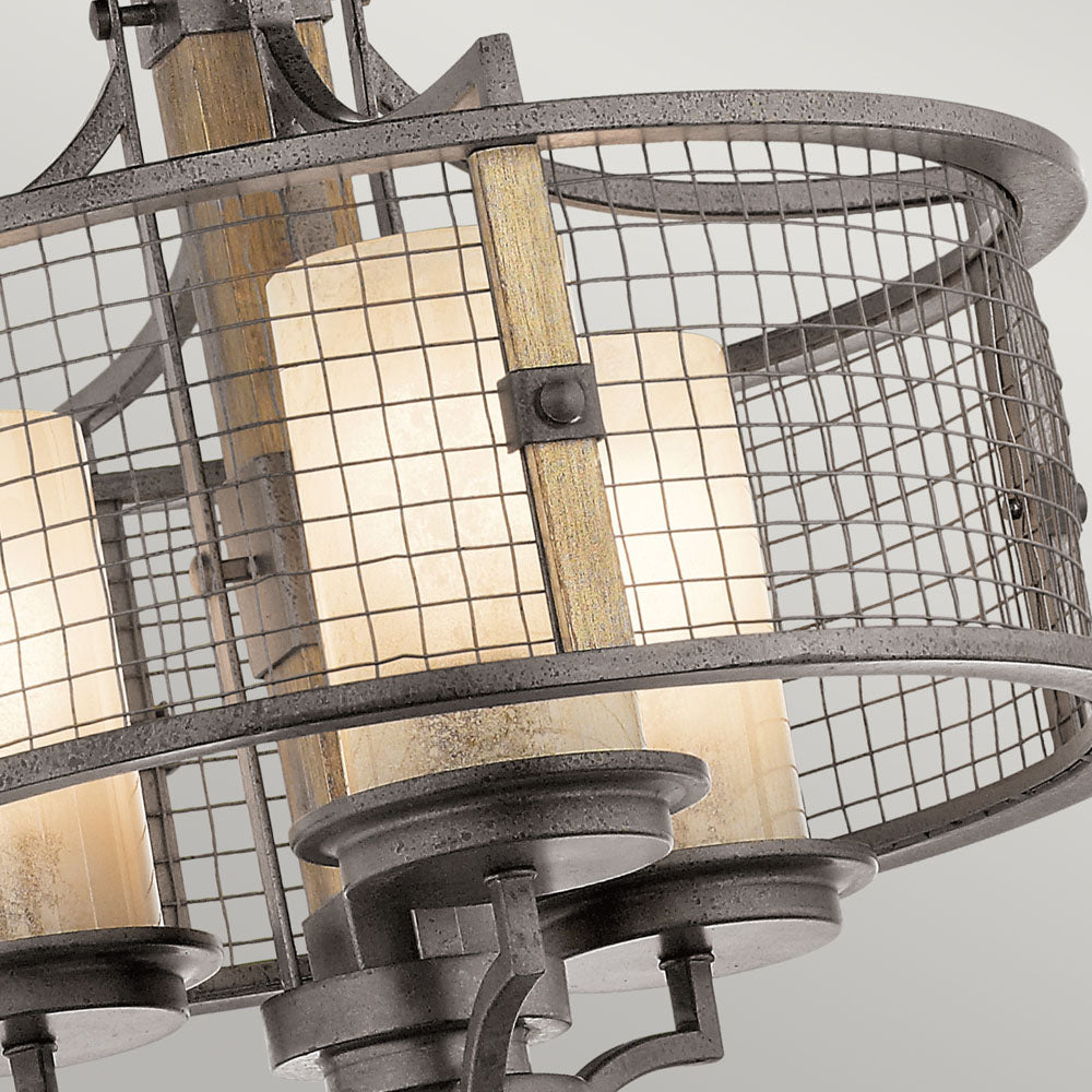 Ahrendale 3 Light Duo-Mount Chandelier