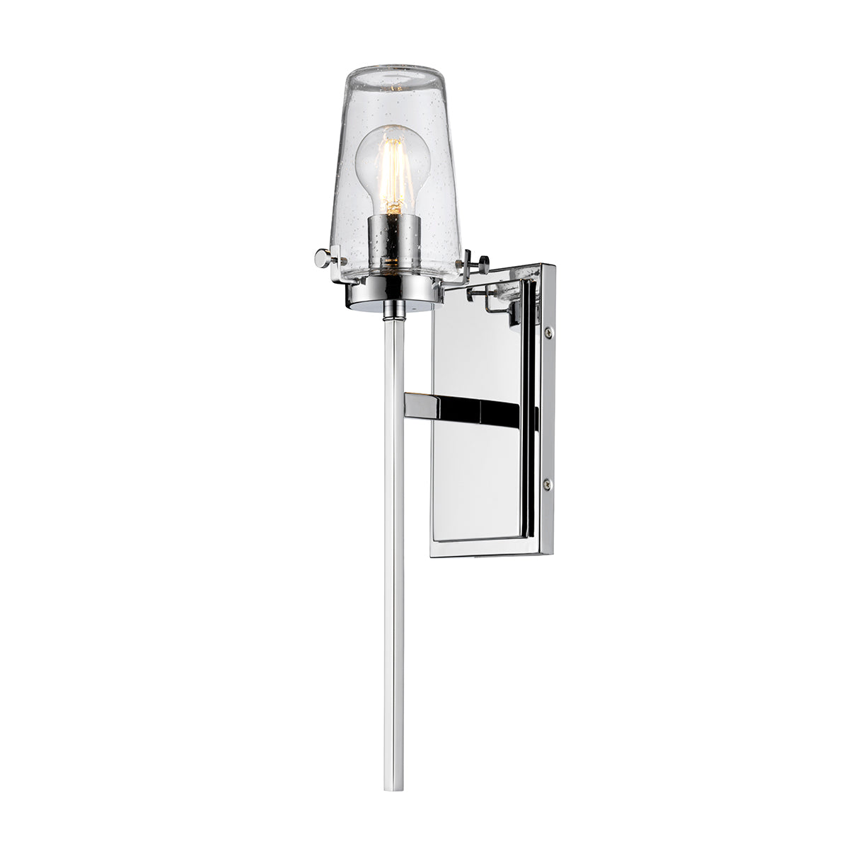 Alton 1 Light Wall Light Chrome IP44